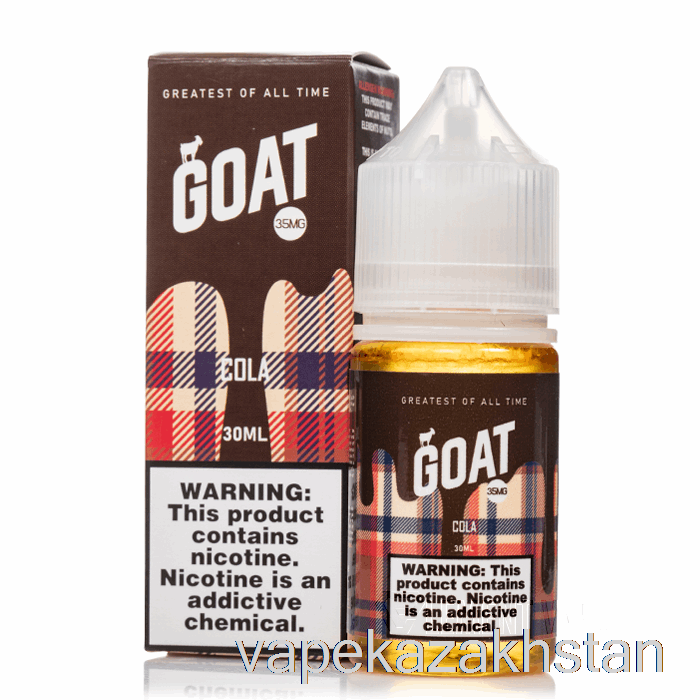 Vape Kazakhstan Cola - Goat Salts - 30mL 35mg